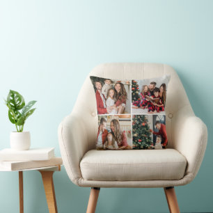 Create Your Own 8 Photo Custom Pic Double Sided Cushion