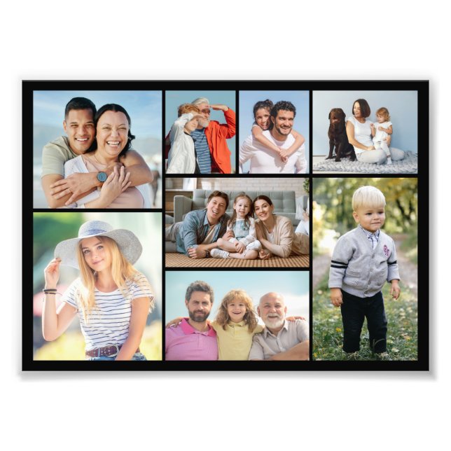 Create Your Own 8 Photo Photo Enlargement Print (Front)
