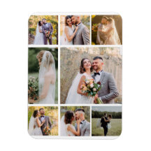 Create Your Own 8 Photo Wedding Collage