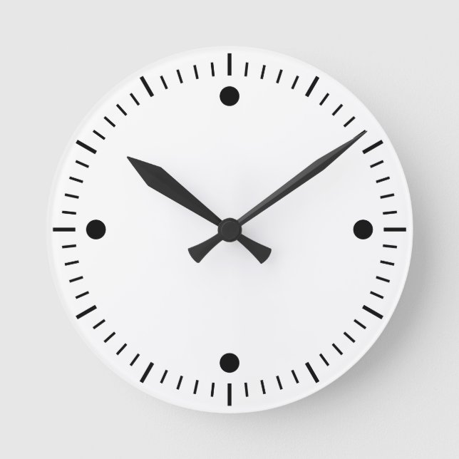Create Your Own 8" Wall Clock (Front)