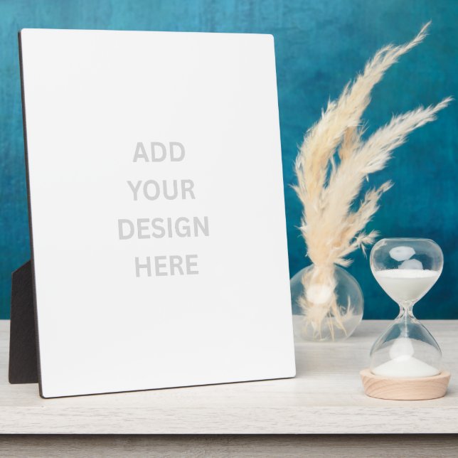 Create Your Own 8''x10'' UV Resistant Easel Plaque (Side)