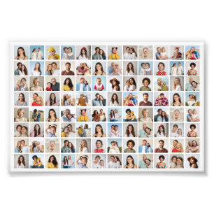 Create Your Own 96 Photo Collage Photo Enlargement Print