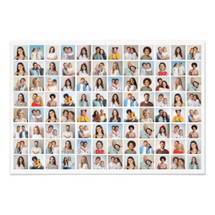 Create Your Own 96 Photo Collage Photo Enlargement Print