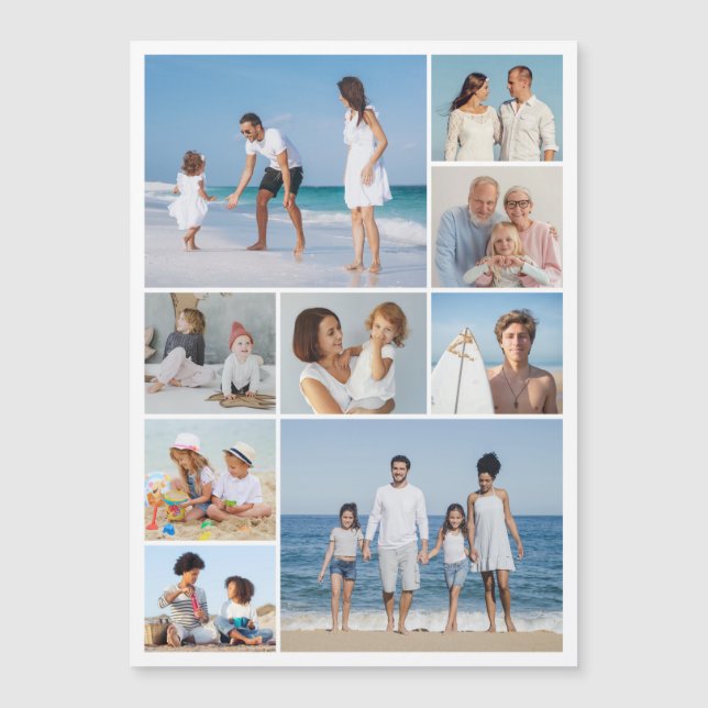 Create Your Own 9 Photo Collage (Front)