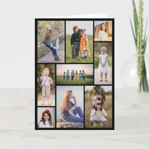 Create Your Own 9 Photo Collage Card