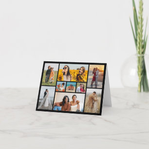 Create Your Own 9 Photo Collage Folded Card