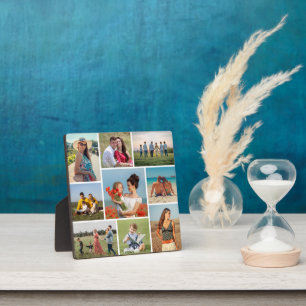 Create Your Own 9 Photo Collage Plaque