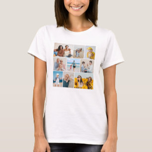 Create Your Own 9 Photo Collage T-Shirt