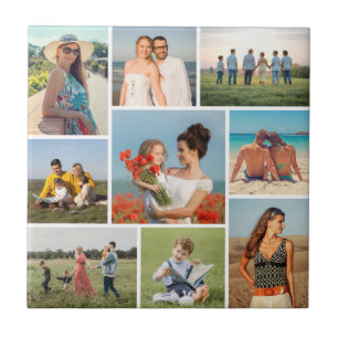 Create Your Own 9 Photo Collage Tile