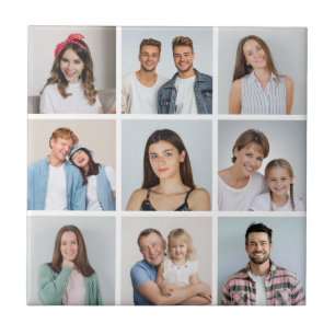 Create Your Own 9 Photo Collage Tile