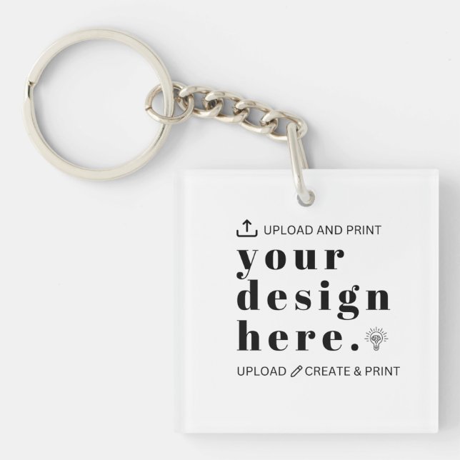 Create Your Own Accessory Key Ring (Front)