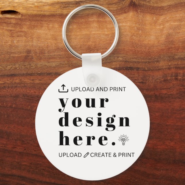Create Your Own Accessory Key Ring (Back)