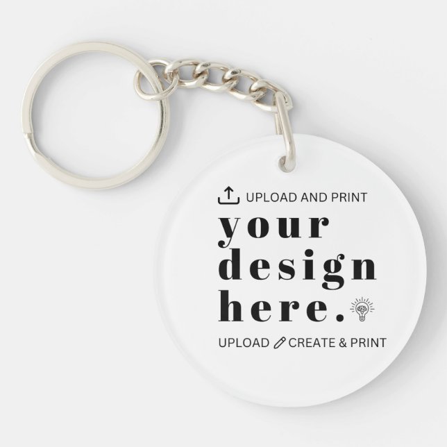 Create Your Own Accessory Key Ring (Front)
