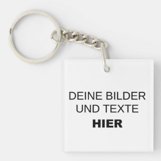 Create your own acrylic key tag ring