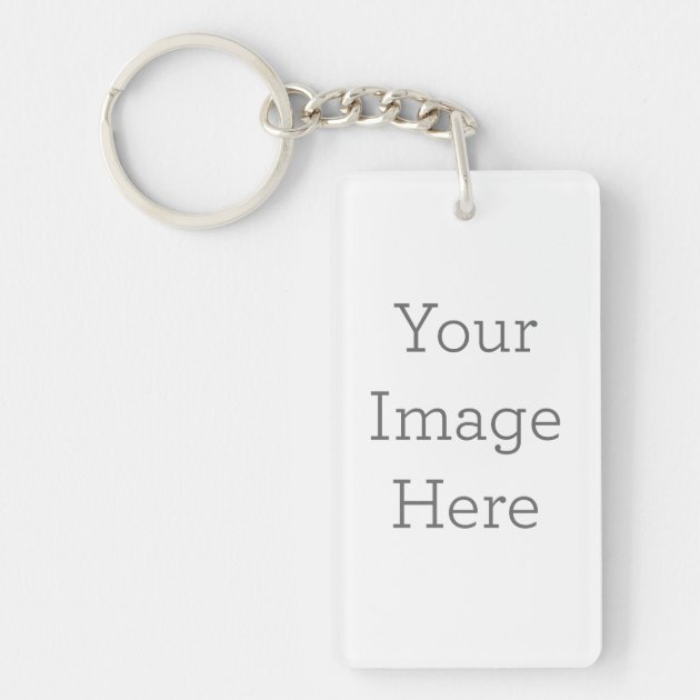 Create Your Own Acrylic Keychain | Zazzle