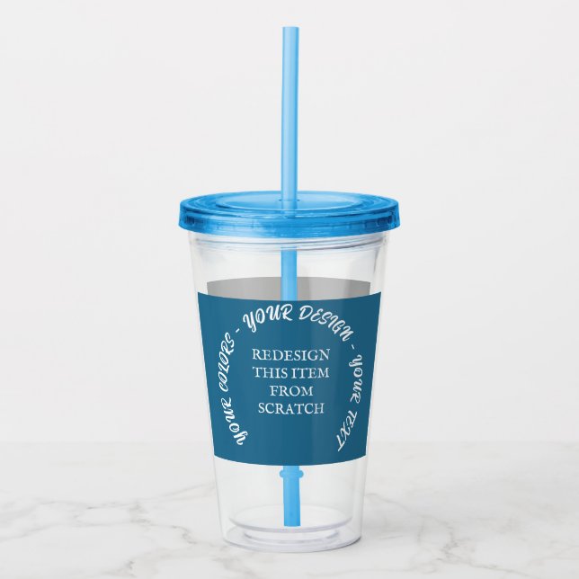 Create Your Own Acrylic Tumbler (Front)