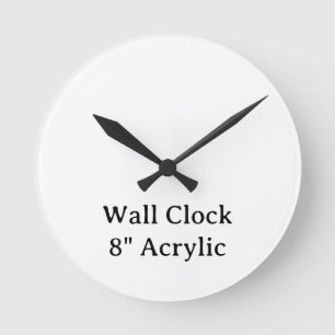 Create Your Own Acrylic Wall Clock