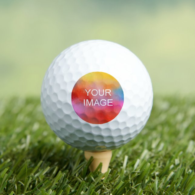 Create Your Own Add Business Company Logo 12 Pack Golf Balls (Insitu Tee)