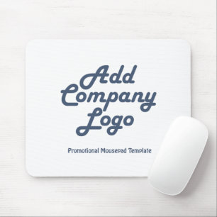 Create Your Own Add Custom Company Business Logo Mouse Mat