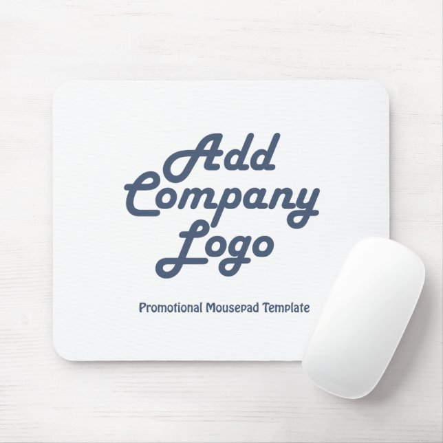 Create Your Own Add Custom Company Business Logo Mouse Mat (With Mouse)