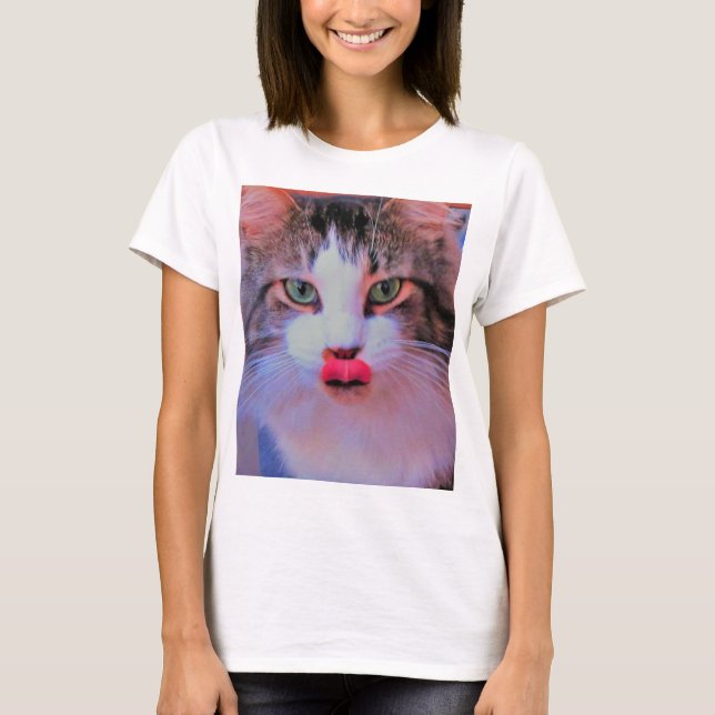 Create Your Own Add Image Custom Photo T-Shirt (Front)