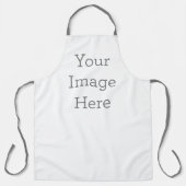 All-Over Print Apron, Large (Front)