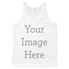 Create Your Own All-Over Printed Unisex Tank
