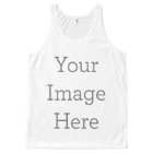 Create Your Own All-Over Printed Unisex Tank