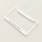 Create Your Own Aluminium License Plate Frame