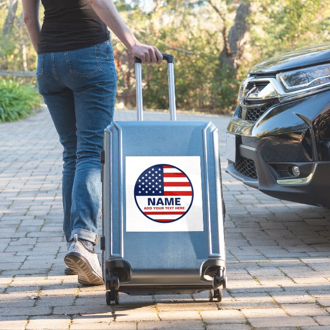 Create Your Own American Flag Election   (Suitcase Insitu)