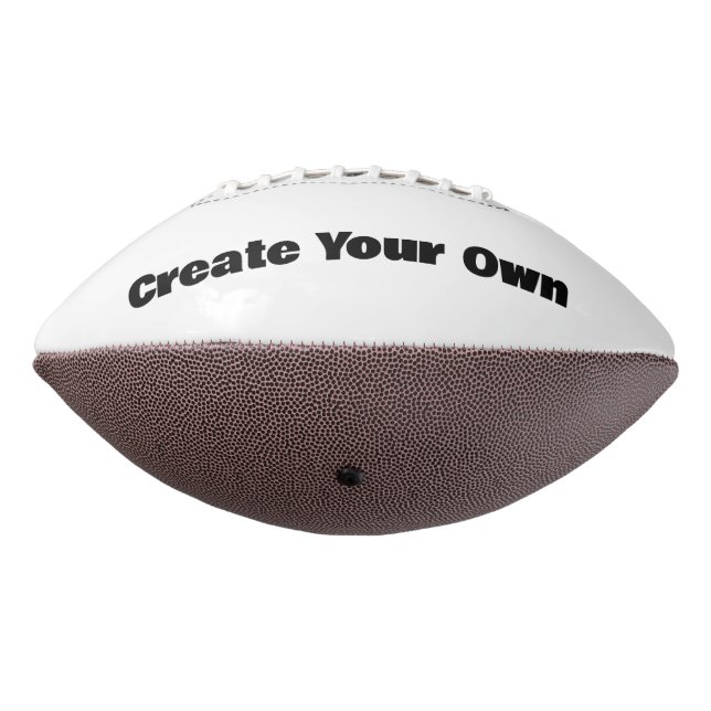 Create Your Own American Football (Rotated 270)