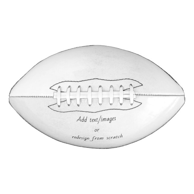 Create Your Own American Football (Front)