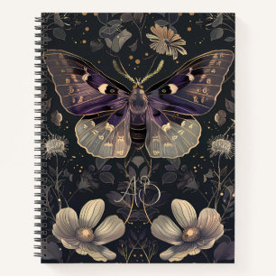 Create Your Own Amethyst Sage Moth Garden Notebook