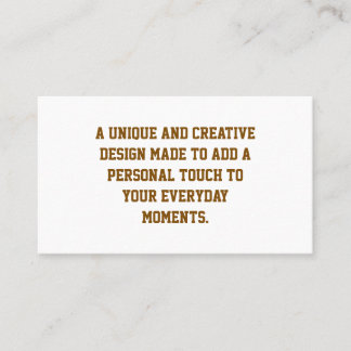 Create Your Own Appointment Card