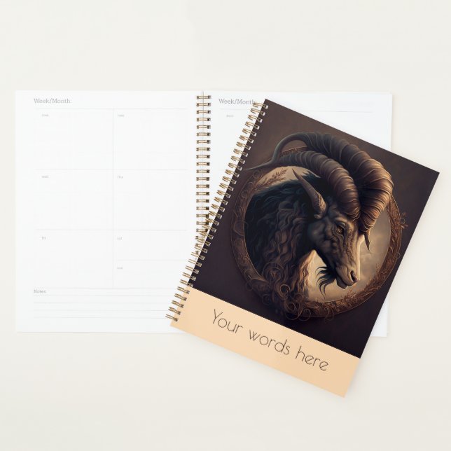 Create Your Own Aries Zodiac Astrology Planner (Display)