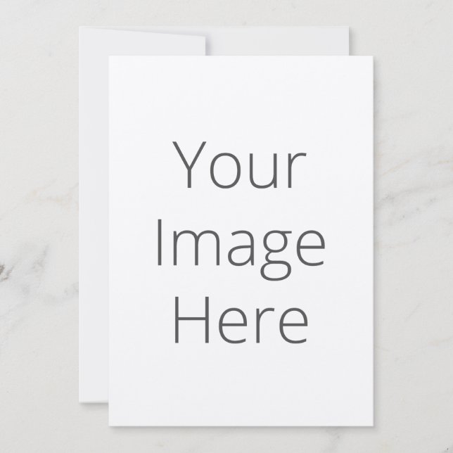 Create Your Own Artisan Felt Ecru 5"x7" Invitation (Front)