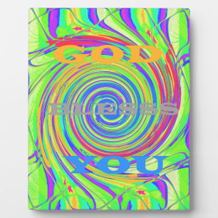 Create Your Own Baby Kids God Bless You Plaque