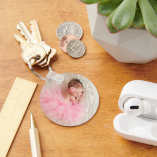 Create Your Own Baby Photo Custom Pic DIY Key Ring