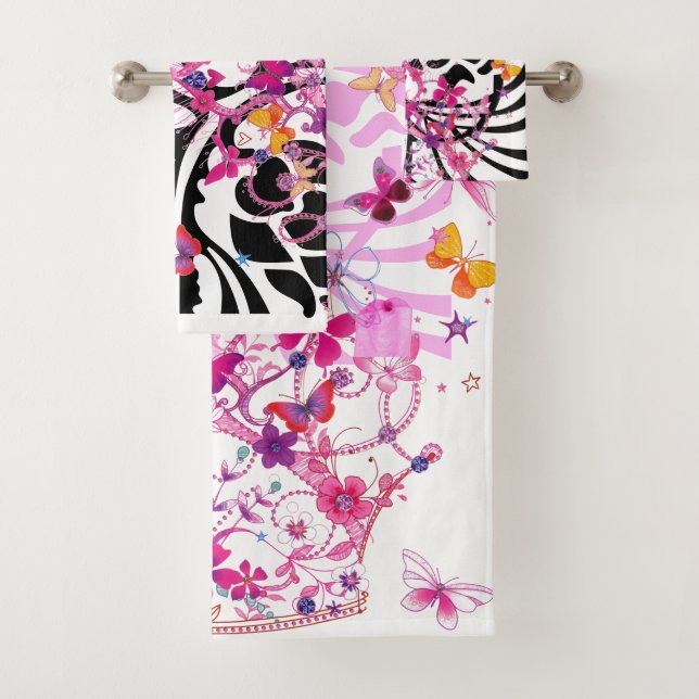 Create your own Baby Shower Bath Towel Set (Insitu)