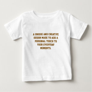 Create Your Own Baby Sleeveless Dress T-Shirt