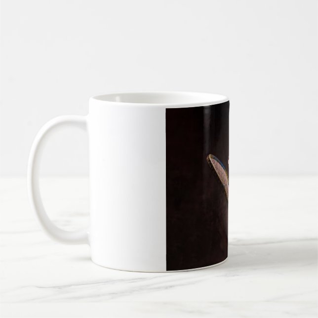Create Your Own Badminton Player Photo Coffee Mug (Left)