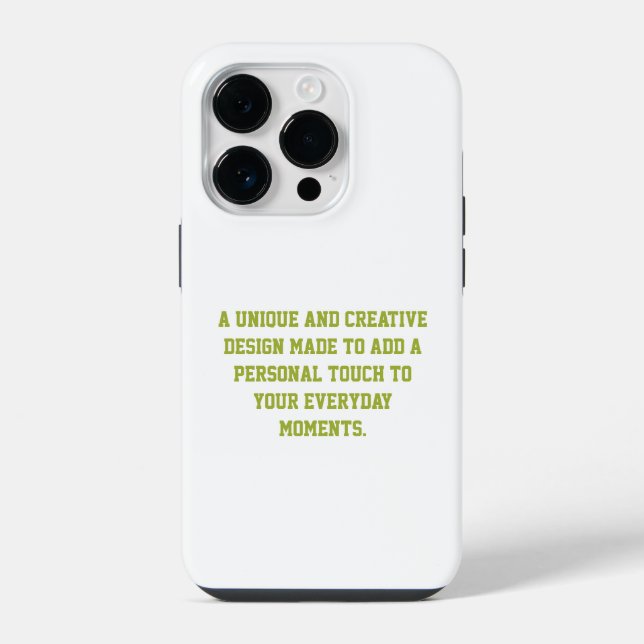Create Your Own Barely There iPhone 14 Pro Case (Back)