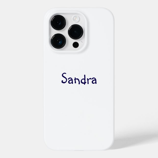 Create Your Own Barely There iPhone 14 Pro Case (Back)