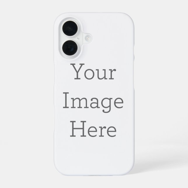 iPhone 16 Slim Fit Case, Glossy (Back)