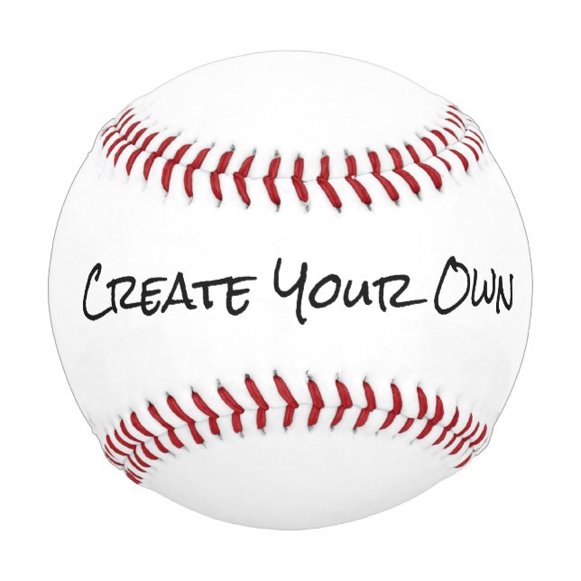 Create Your Own  Baseball (Back)