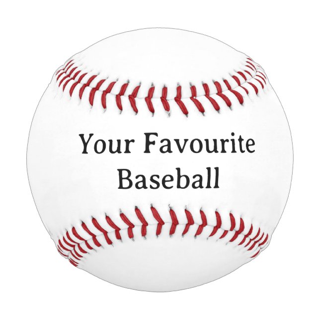 Create Your Own Baseball (Front)