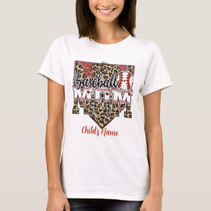 Create Your Own Baseball Mum T-Shirt