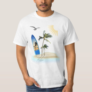 Create Your Own Beach Surfing T-Shirt
