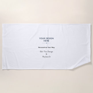 Create Your Own Beach Towel