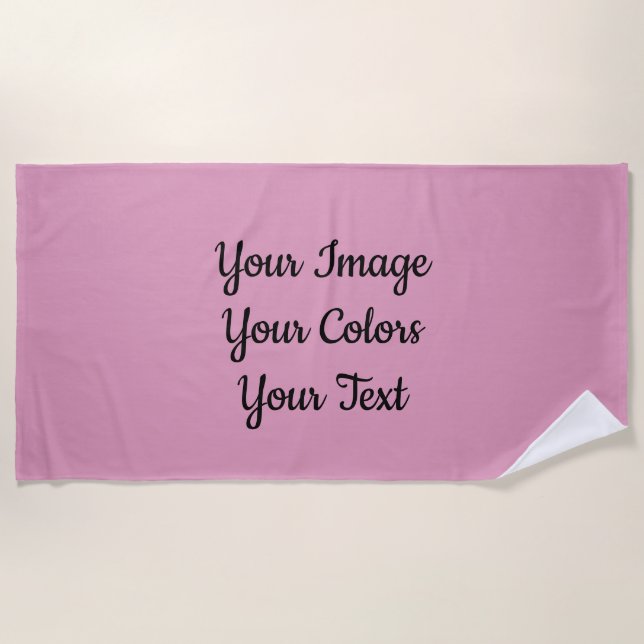 Create Your Own Beach Towel (Front)